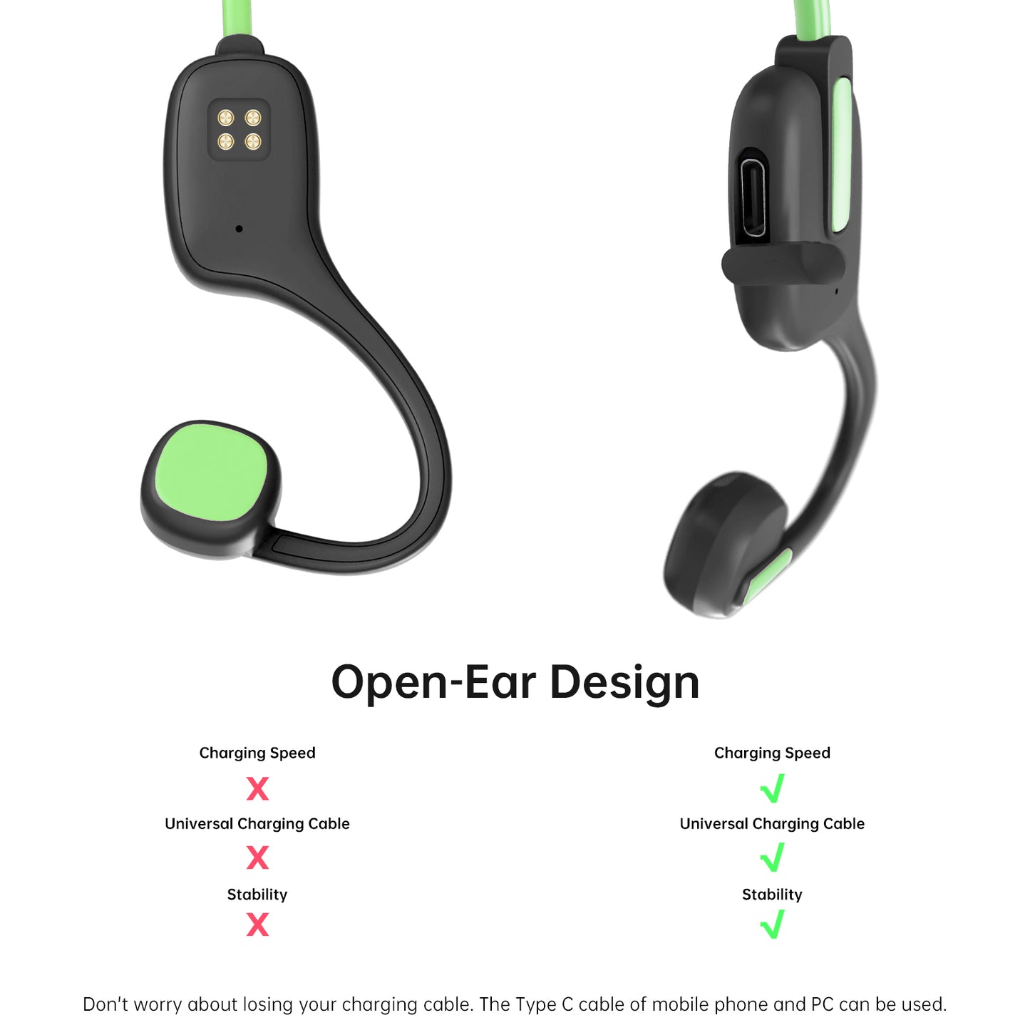 LOBKIN Kids Headphones Open Ear,Bluetooth 5.3 Air Conduction Wireless Lightweight Kids Earbuds IPX5 Waterproof with Microphone for School,Home and Outdoor Activities Gifts for Boys Girls