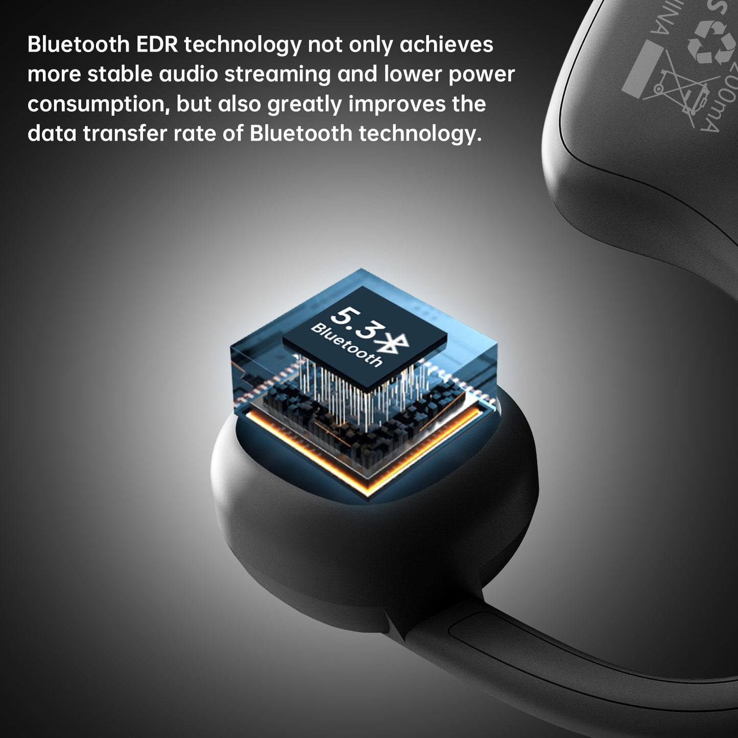 LOBKIN Kids Headphones Open Ear,Bluetooth 5.3 Air Conduction Wireless Lightweight Kids Earbuds IPX5 Waterproof with Microphone for School,Home and Outdoor Activities Gifts for Boys Girls