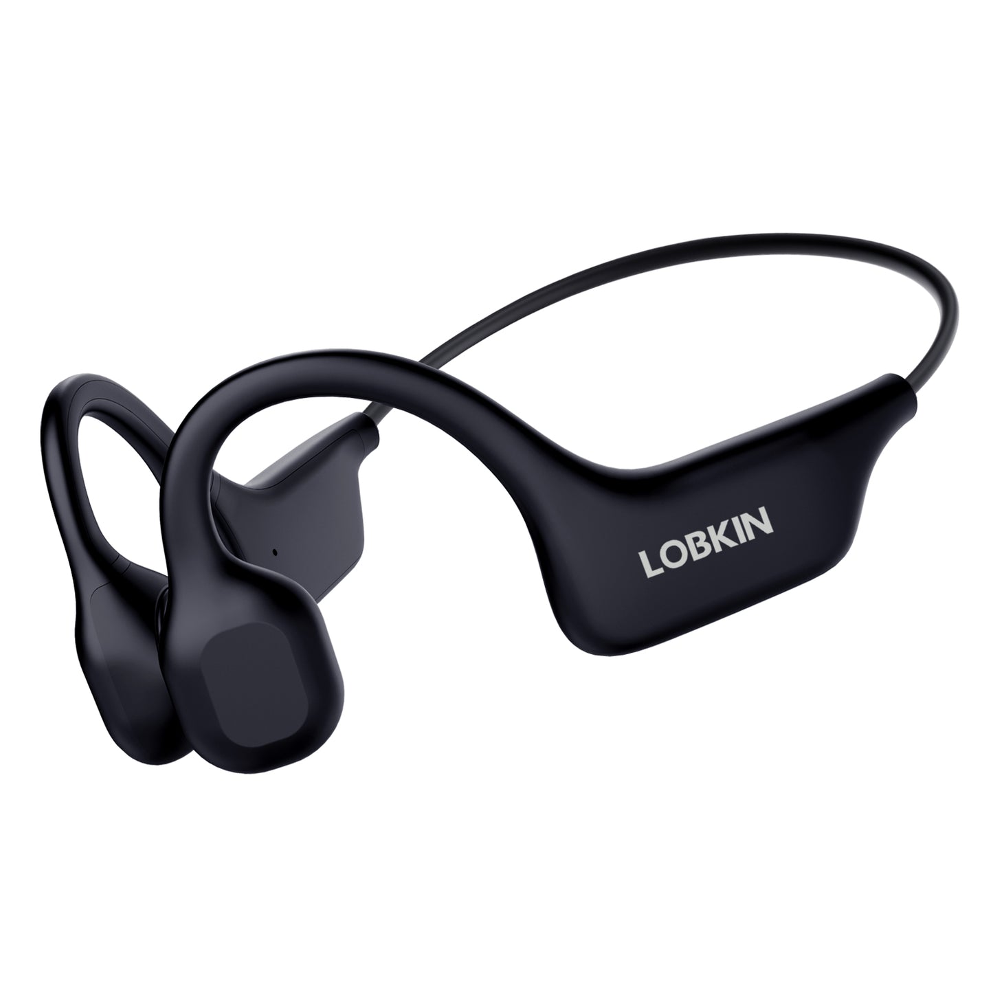 LOBKIN Knochenschall Kopfhörer, Open Ear Kopfhörer Kabellos Bluetooth Knochenschall, Bone Conduction Headphones für Fitness, Fahren, Laufen
