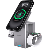 LOBKIN AFC-80 3-in-1 Charging Station - MagSafe for iPhone