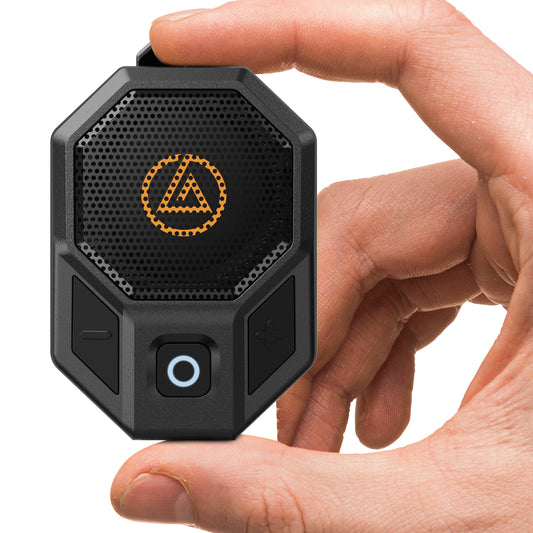 LOBKIN Wearable Bluetooth Speaker, Clip On Mini Portable Speakers,Wireless Bluetooth 5.4 Built-in Mic IPX5 Waterproof Compact Hands-Free Calls for Jobsite Work,Outdoor Activities