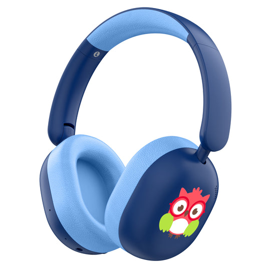LOBKIN Kids Headphones Bluetooth 5.4,Over Ear Kids Headphones Wireless with Mic 35H Playtime AUX Cord 85dB Safe Volume Limited Foldable Design for Boys Girls Travel/School/iPad