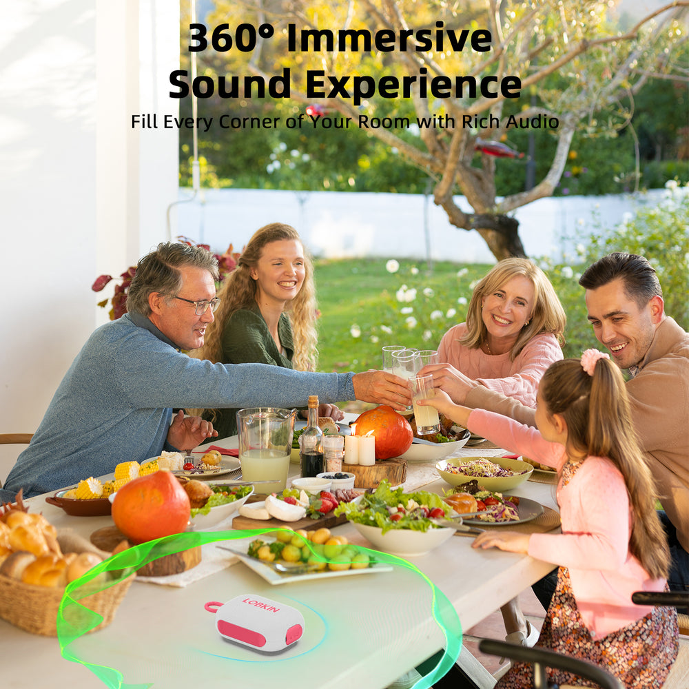 LOBKIN ES10 White Speaker Package with Accessories