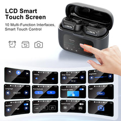 LOBKIN S18 Open Ear Clip On Earbuds - LED Display 36H