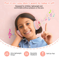 LOBKIN S31-ANC Kids Headphones - Active Noise Cancelling 50H