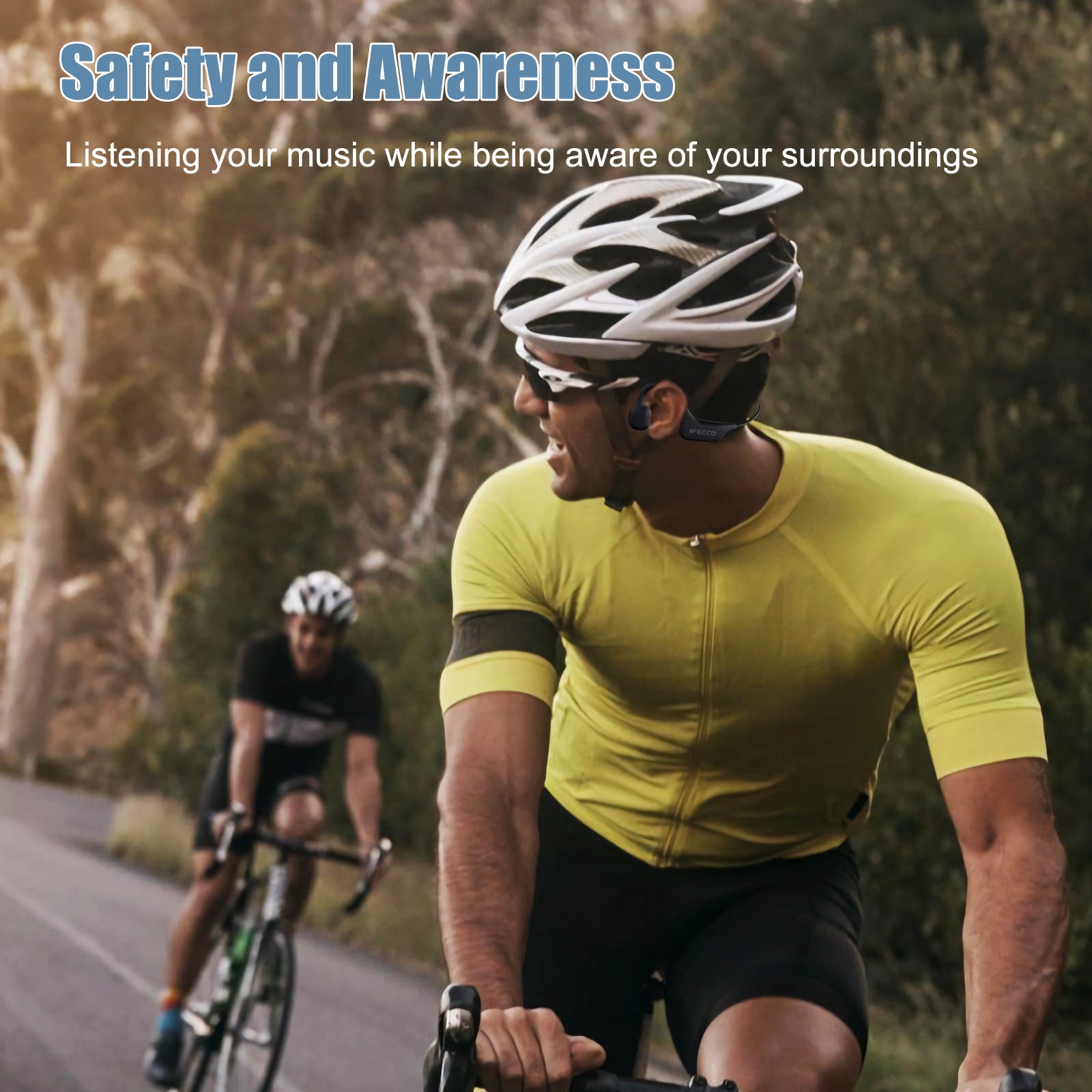 LOBKIN X10 Bone Conduction Headphones - Bluetooth 5.3 Waterproof