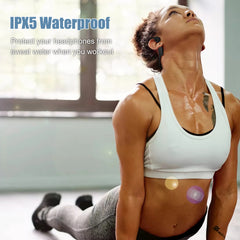 LOBKIN X10 Bone Conduction Headphones - Bluetooth 5.3 Waterproof