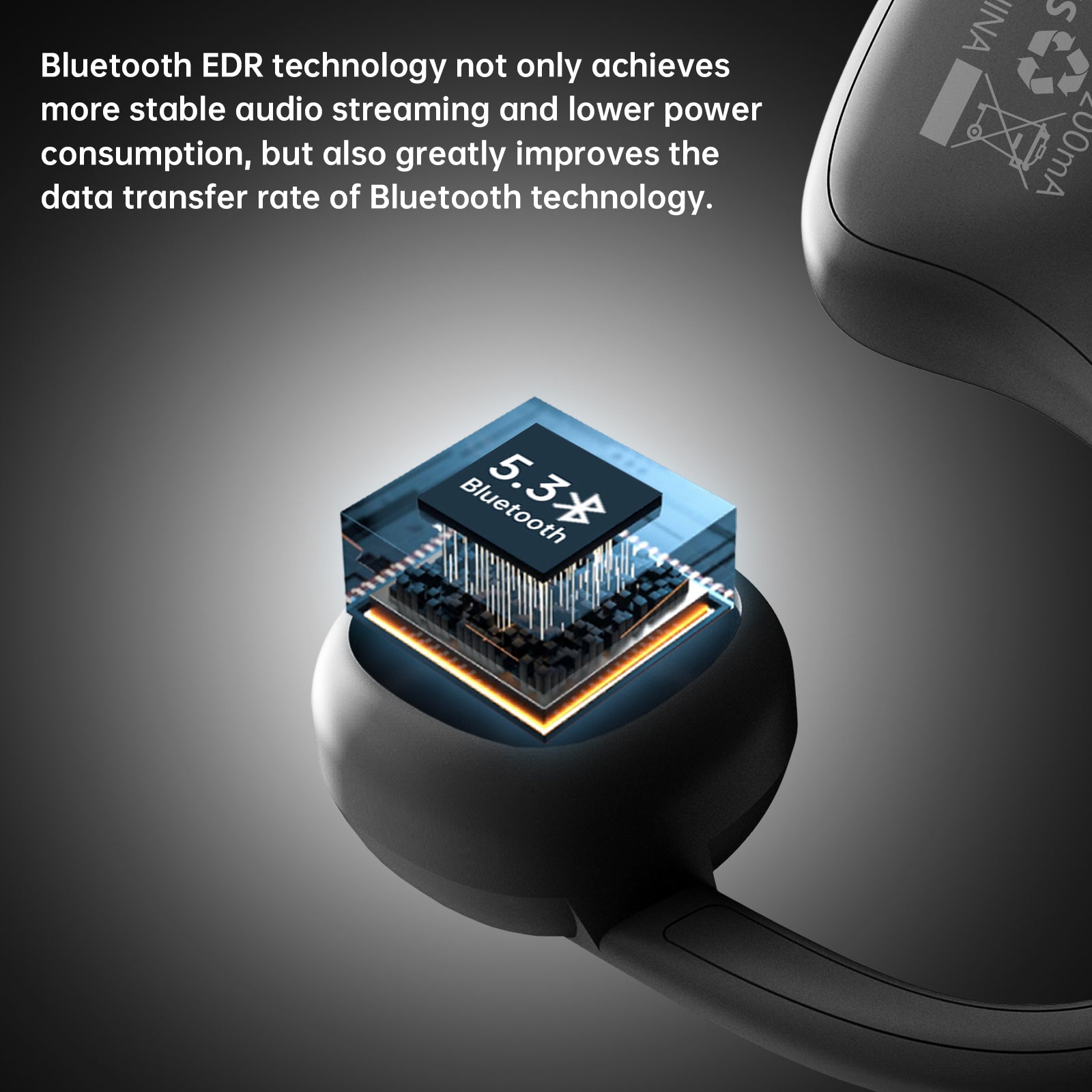 LOBKIN X11 Kids Open Ear Headphones - Bluetooth 5.3 Waterproof