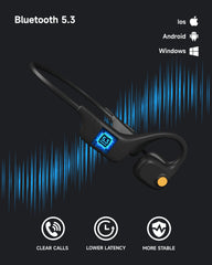 LOBKIN X13 Open Ear Headphones - Bluetooth 5.3 Noise Cancelling