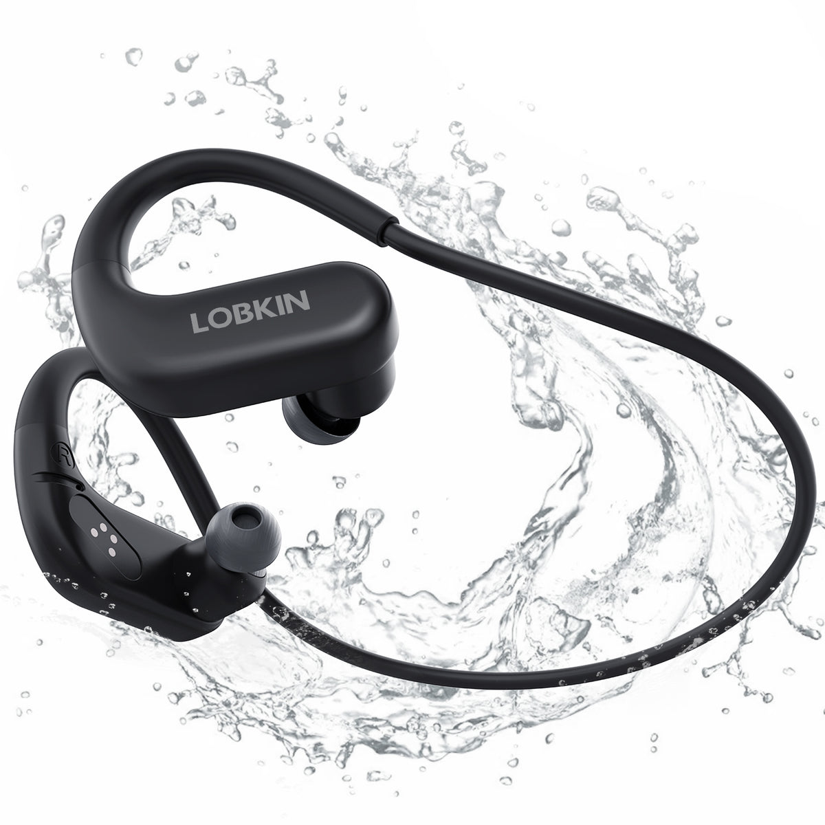 LOBKIN X19 Swimming Headphones - Bluetooth 5.4 IPX8 8GB