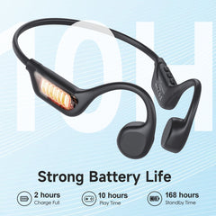 LOBKIN X25 Bone Conduction Headphones - Bluetooth 5.4 Waterproof