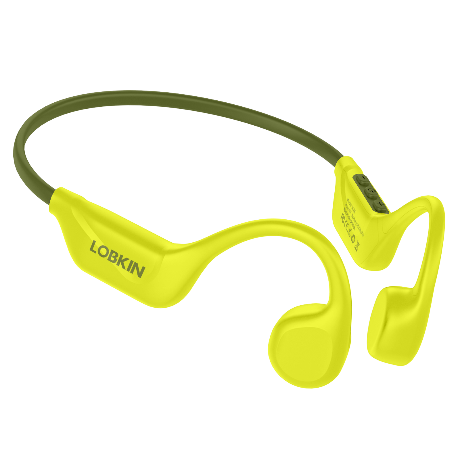 LOBKIN X25 Bone Conduction Headphones - Bluetooth 5.4 Waterproof